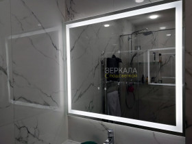 Выполненная работа: зеркало для ванной комнаты с подсветкой Люмиро (04.06.2022)